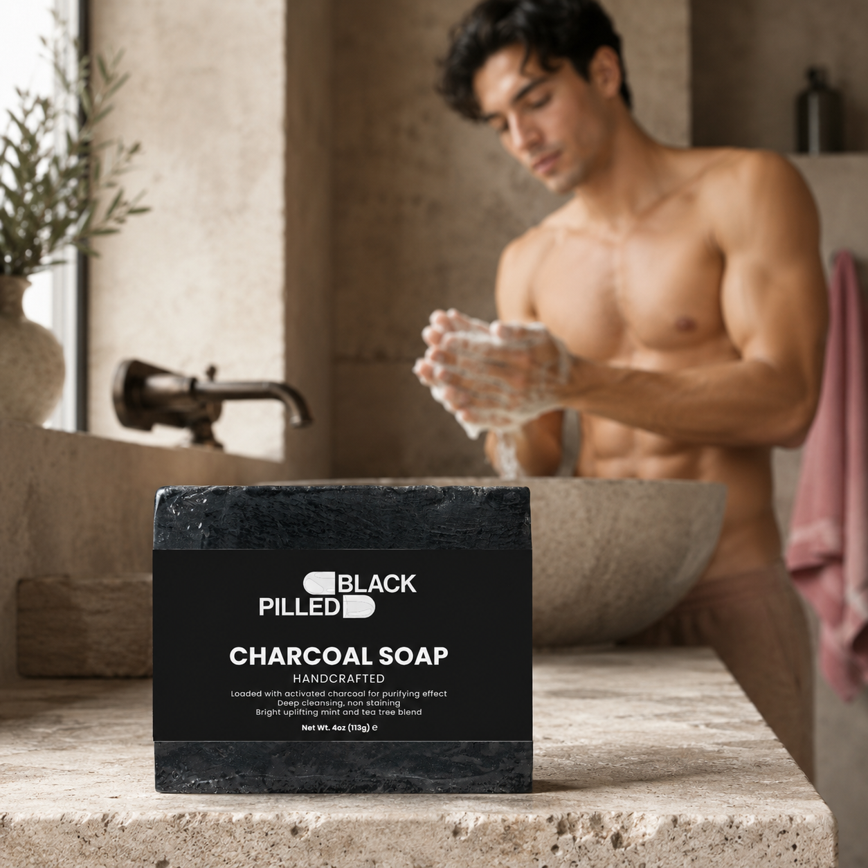 Charcoal Soap Blackpilled Shop