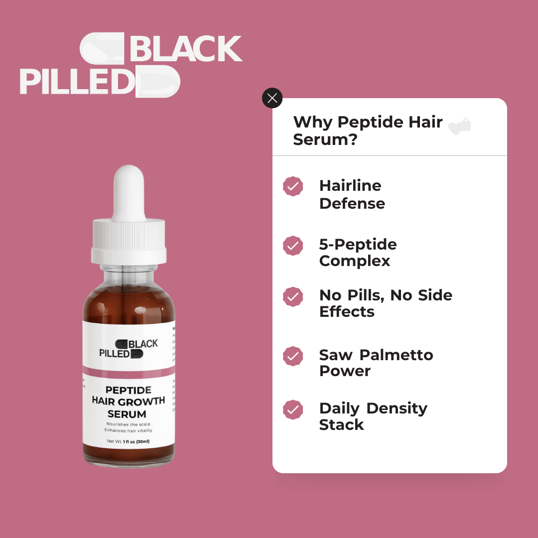 Peptide Hair Growth Serum Blackpilled Shop
