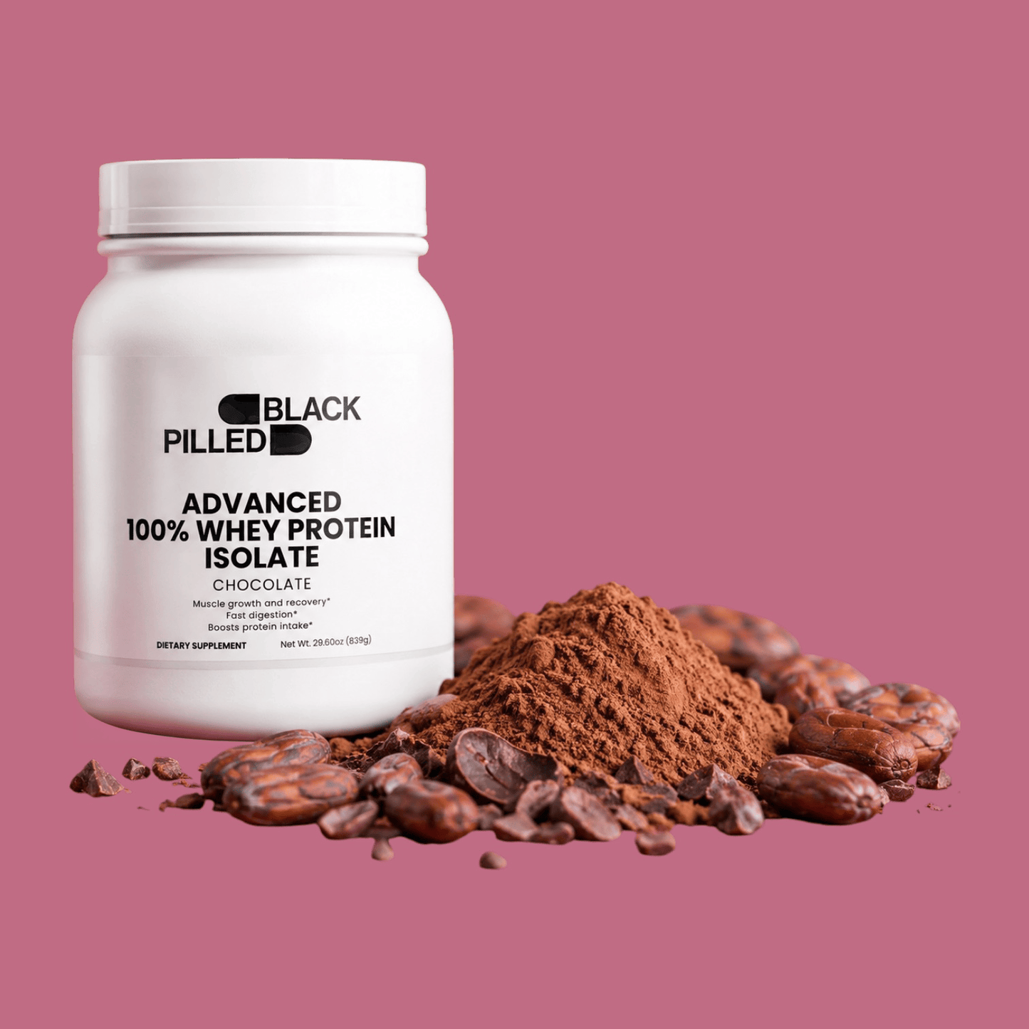 Advanced 100% Whey Protein Isolate (Chocolate) Blackpilled Shop