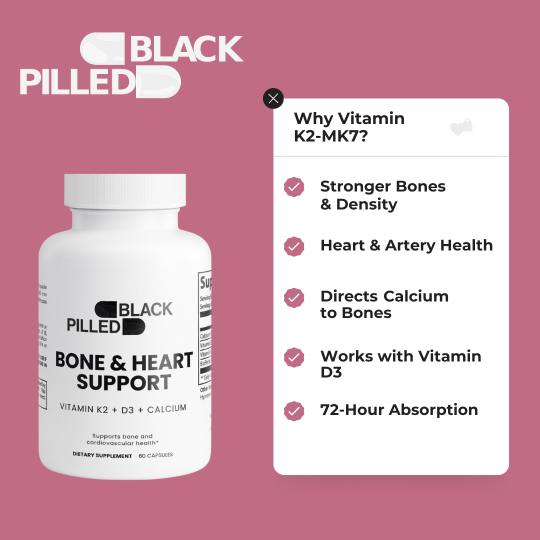 K2-MK7 + D3 + Calcium Blackpilled Shop