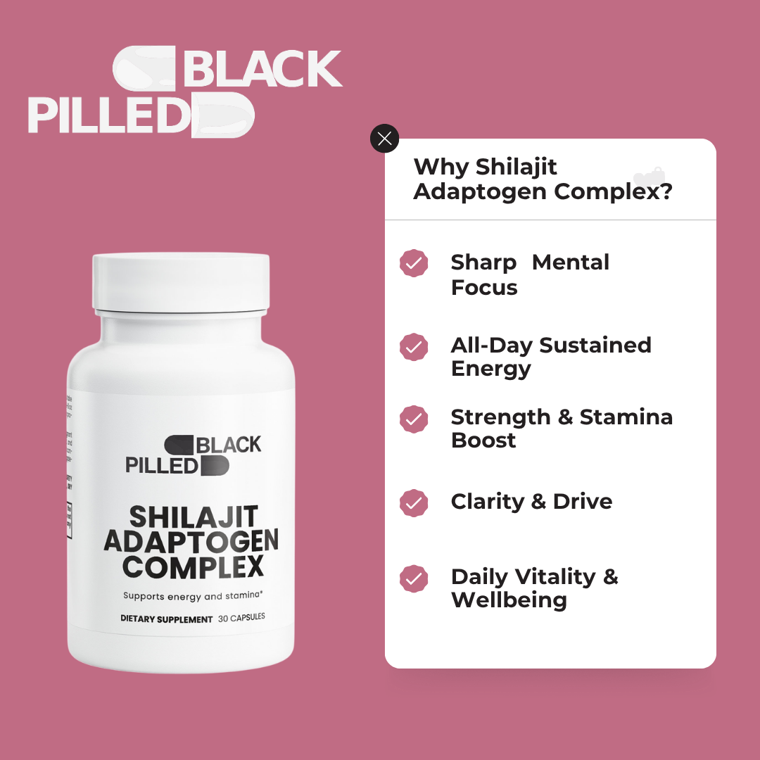 Shilajit Adaptogen Complex Blackpilled Shop