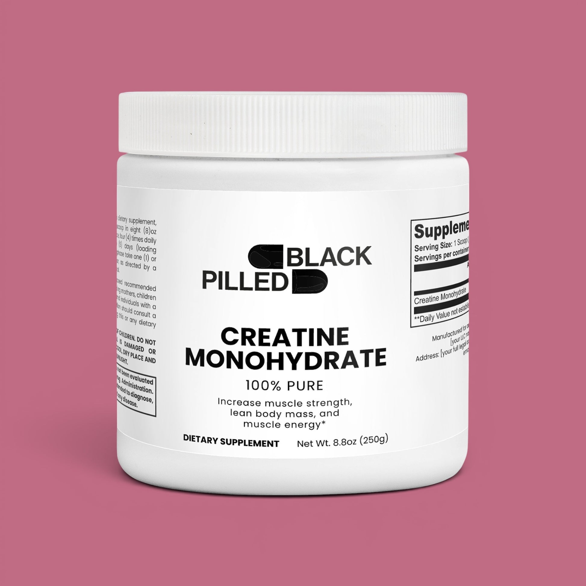 Creatine Monohydrate Blackpilled Shop