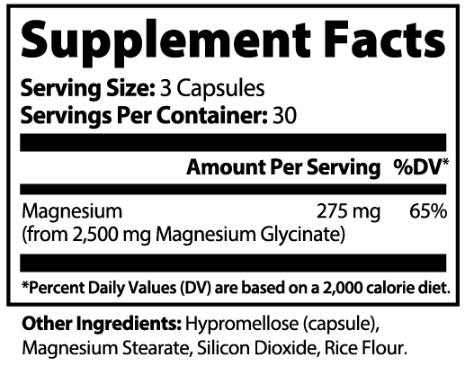 Magnesium Glycinate Blackpilled Shop