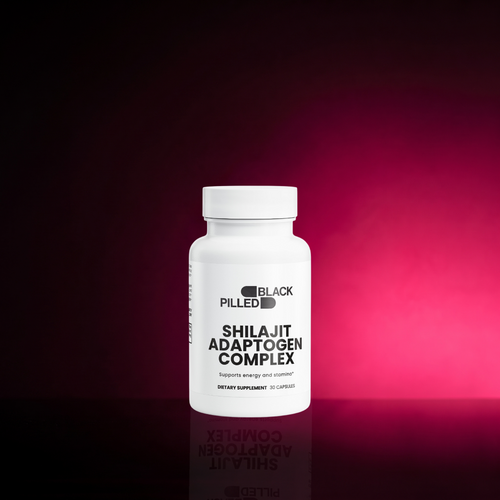 Shilajit Adaptogen Complex supplement bottle