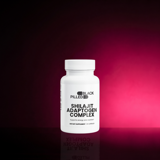 Shilajit Adaptogen Complex supplement bottle